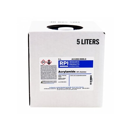 Rpi Acrylamide, 40% Solution, 5 L A11265-5000.0